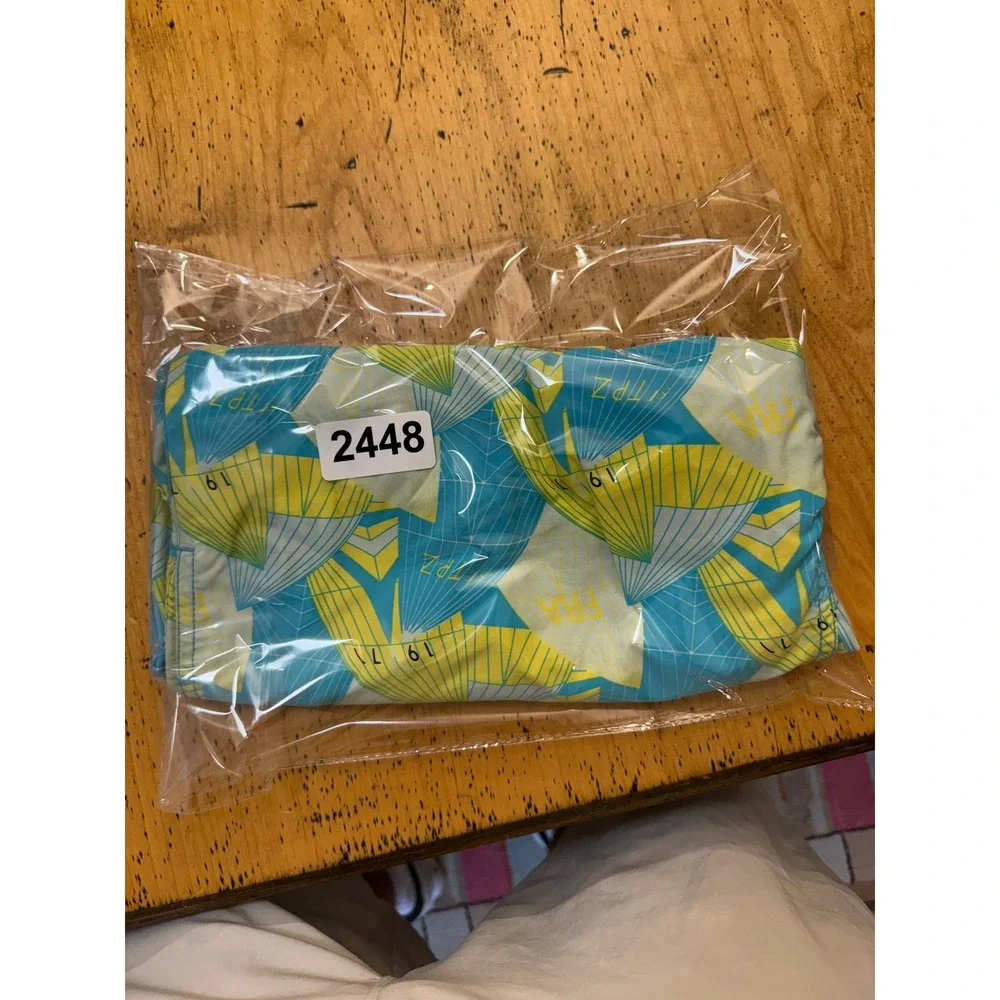 Vilebrequin Moorea XXL Swim Trunks Blue Yellow Sail Print Board Shorts Mens